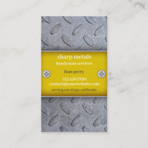 Tarjeta de presentación Handyman