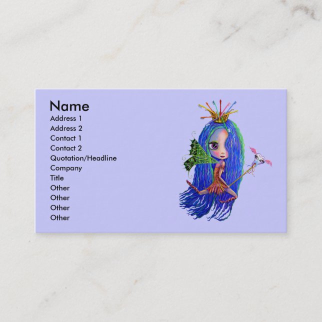 Tarjeta de presentación higiénica para el dentista (Anverso)