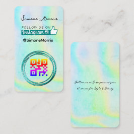 Tarjeta de presentación Holográfica Design