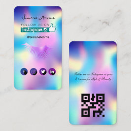 Tarjeta de presentación Holográfica Design