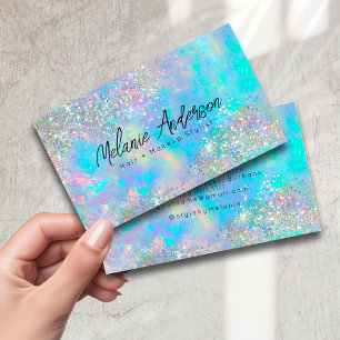 Tarjeta de presentación Holográfica Opal Stone Pur