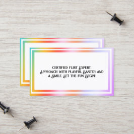 Tarjeta De Presentación Holograma de vuelo