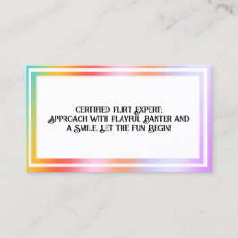 Tarjeta De Presentación Holograma de vuelo