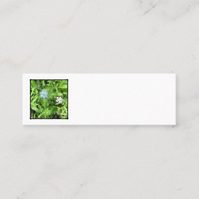 Tarjeta De Presentación Hope Mini (Anverso)