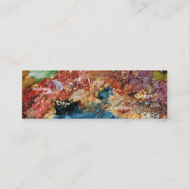 Tarjeta de presentación I - Personalizable (Anverso)