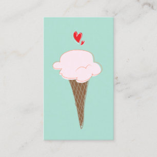 Tarjeta de presentación Ice Cream Cone