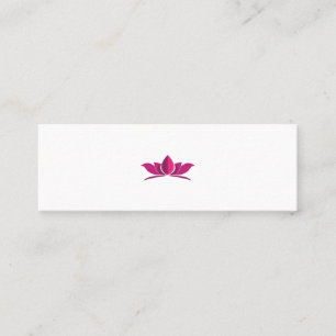 Tarjeta De Presentación Idea de regalo del símbolo Yoga Lotus Power Medit