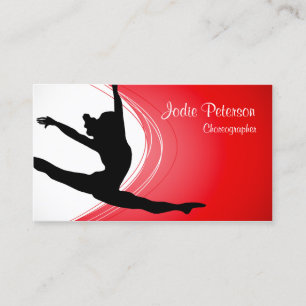 Tarjeta de presentación Jette Leap, coreógrafa bai