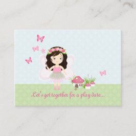 Tarjeta De Presentación La Princesa de los Hados de Woodland