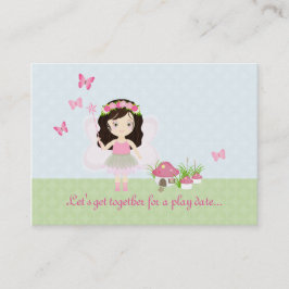Tarjeta De Presentación La Princesa de los Hados de Woodland