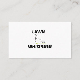 TARJETA DE PRESENTACIÓN LAWN WHISPERER