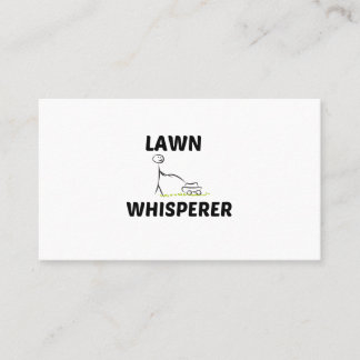 TARJETA DE PRESENTACIÓN LAWN WHISPERER