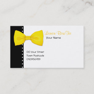 Tarjeta de presentación Lemon BowTie