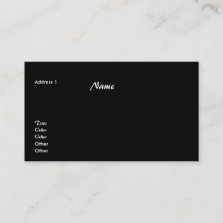 Tarjeta de presentación Leopard Skin Background