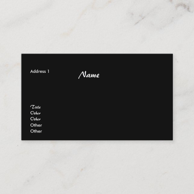 Tarjeta de presentación Leopard Skin Background (Anverso)