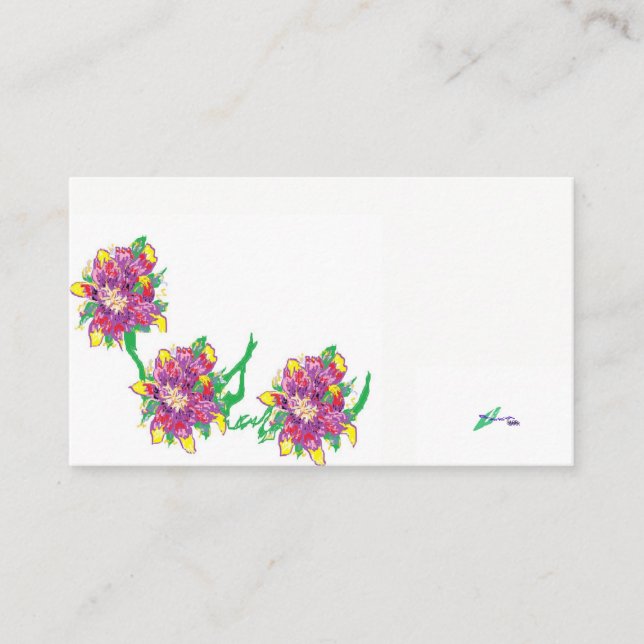 Tarjeta de presentación/Lilly's (Anverso)