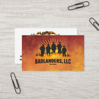 Tarjeta de presentación LLC para Badlanders