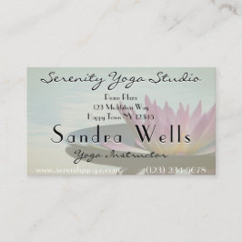 Tarjeta de presentación Lotus Flower