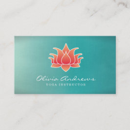 Tarjeta de presentación Lotus Flower