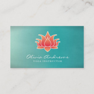 Tarjeta de presentación Lotus Flower
