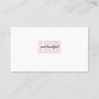 Tarjeta De Presentación Lugar y belleza