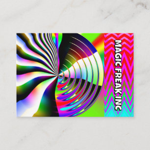 Tarjeta De Presentación MAGIC FREAK INC ( puede cambiar las palabras )