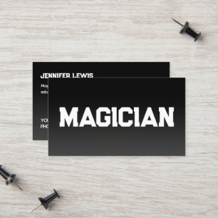 Tarjeta De Presentación Magicista ilustrador