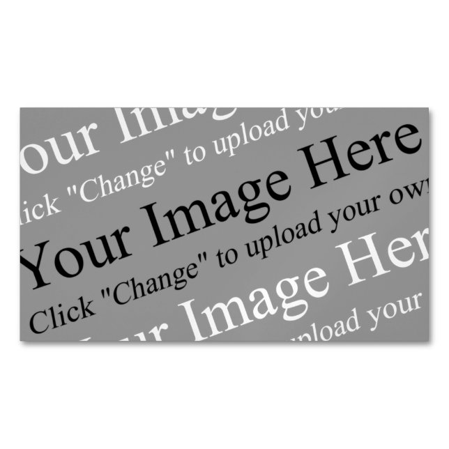 Tarjeta de presentación magnética con logotipo de  (Anverso)