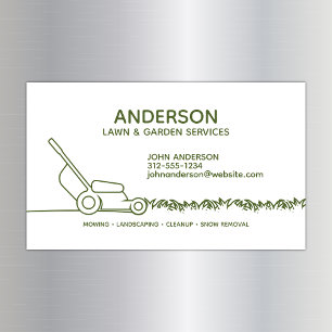 Tarjeta de presentación magnética de limpieza de H