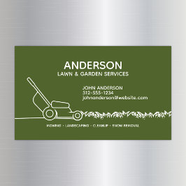 Tarjeta de presentación magnética de limpieza de H