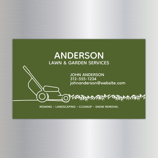 Tarjeta de presentación magnética de limpieza de H (Subido por el creador)