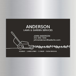 Tarjeta de presentación magnética de limpieza de H