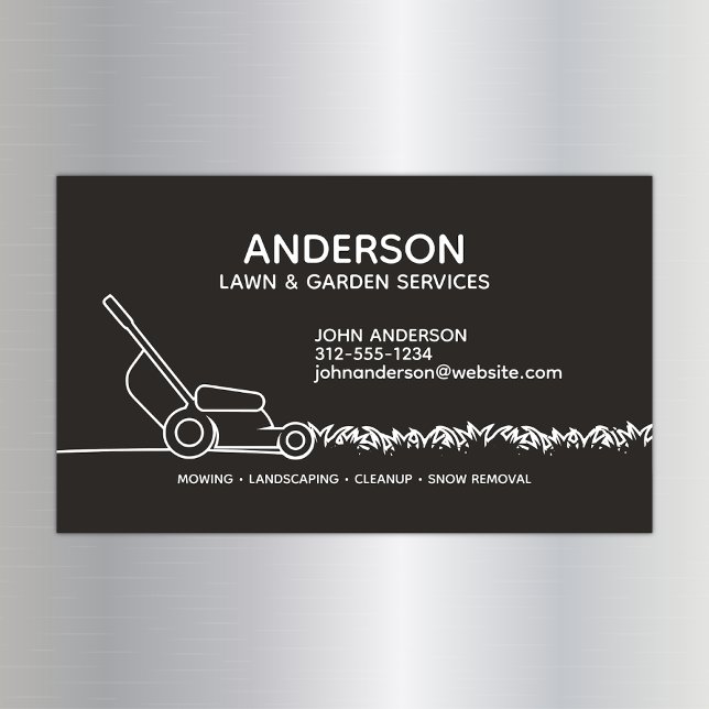 Tarjeta de presentación magnética de limpieza de H (Subido por el creador)