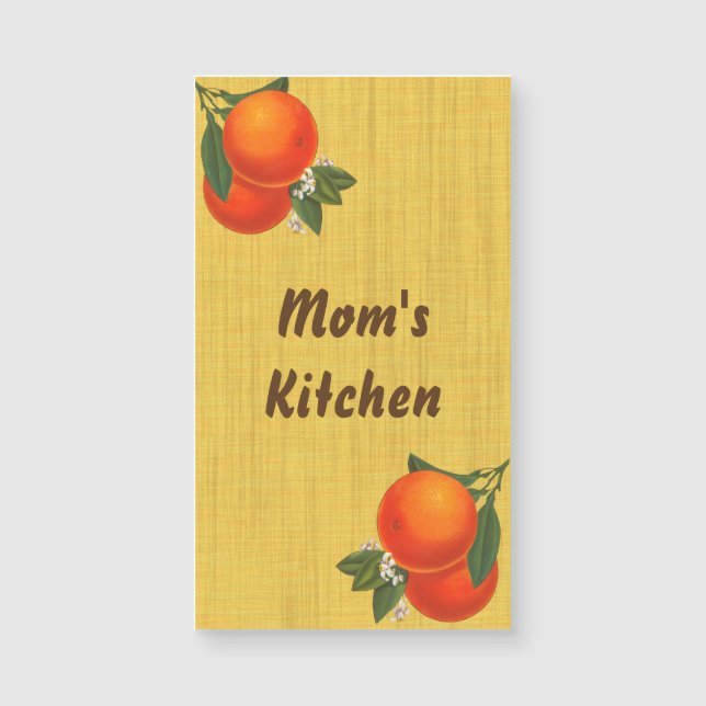 Tarjeta de presentación magnética para Personaliza (Anverso)