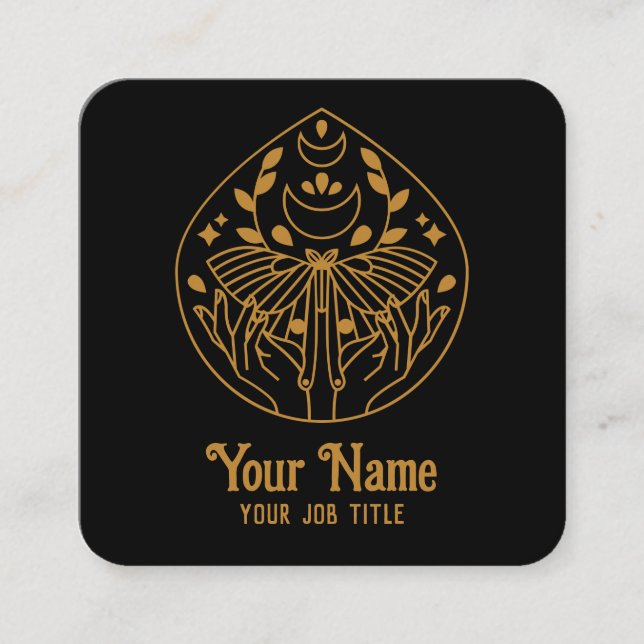 Tarjeta de presentación Magnifica Moon Moth (Anverso)