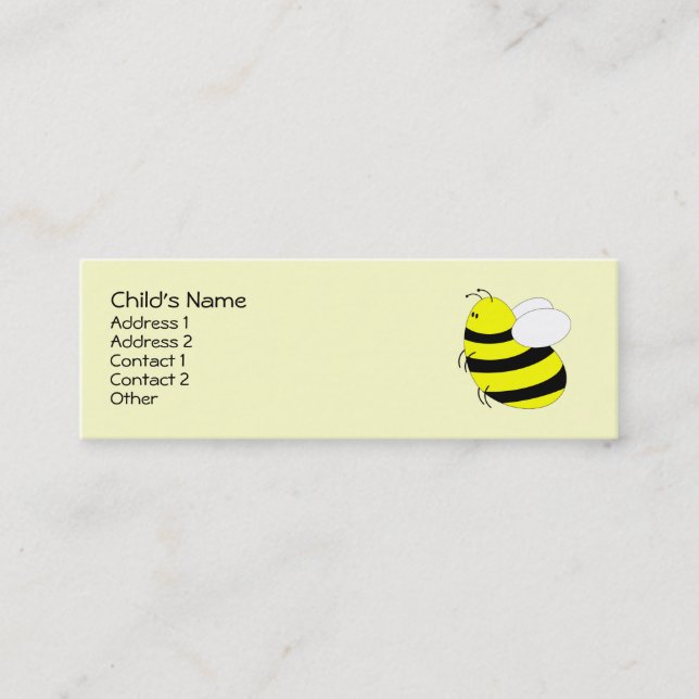 Tarjeta De Presentación Manoseado (Anverso)