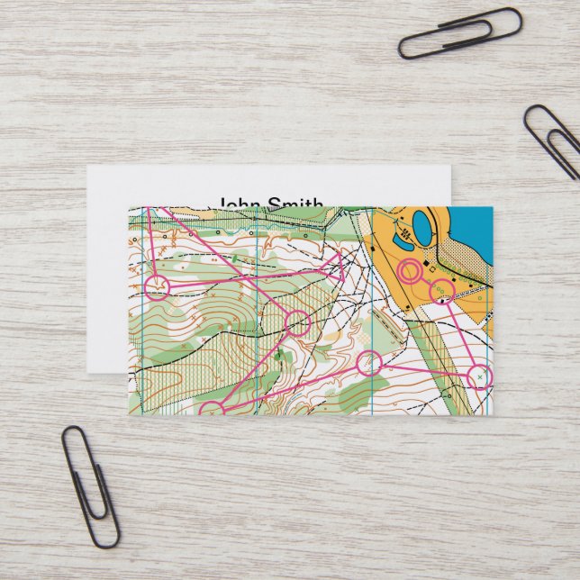 Tarjeta de presentación - Mapa orientador (Anverso/Reverso In Situ)