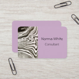 Tarjeta de presentación Marbeled