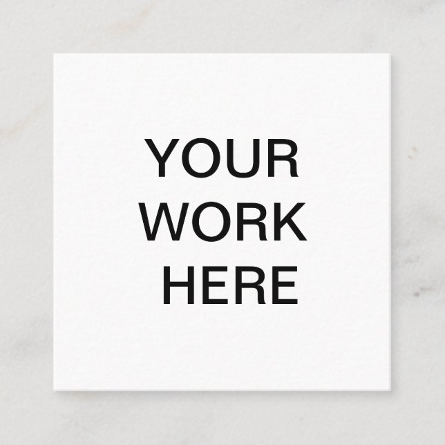 Tarjeta De Presentación Marco de maquillaje, simulación de imágenes de cua (Anverso)