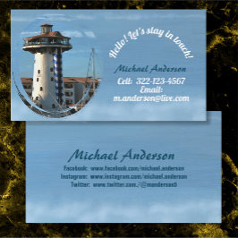 Tarjeta De Presentación Marina Vallarta 0948