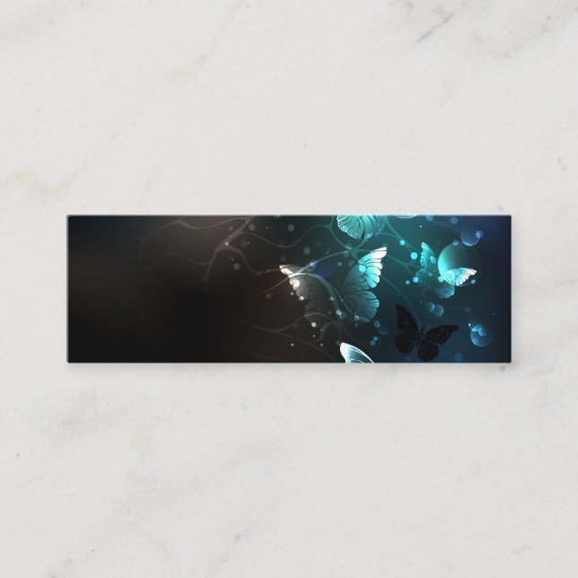 Tarjeta De Presentación Mariposas nocturnas (Anverso)