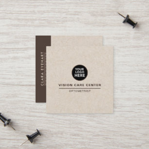 Tarjeta De Presentación Médico Especializado en Ojos Optometristas