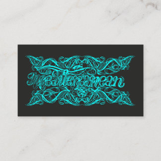 Tarjeta De Presentación Mediterranean - Calligraphy