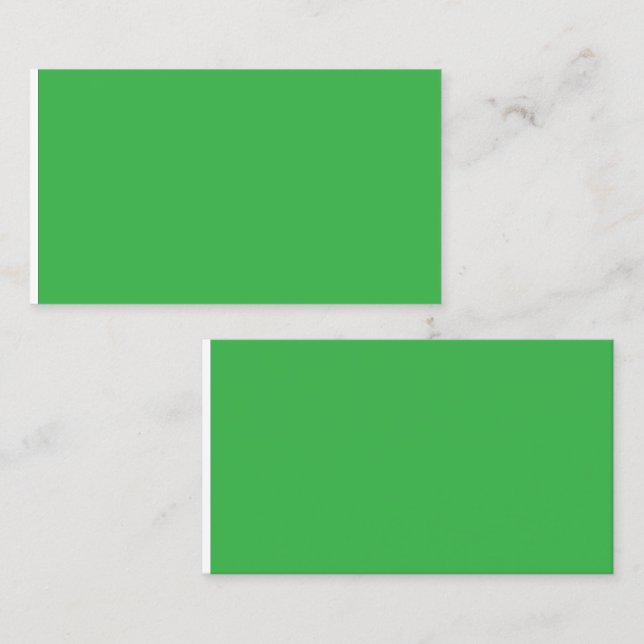 Tarjeta De Presentación Mejora tu sitio web con un fondo verde (Anverso / Reverso)