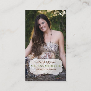 Tarjeta De Presentación Melissa Medlock