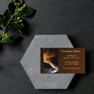 Tarjeta de presentación metalizado