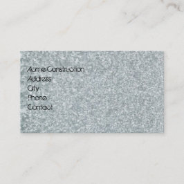 Tarjeta de presentación metalizado galvanizada