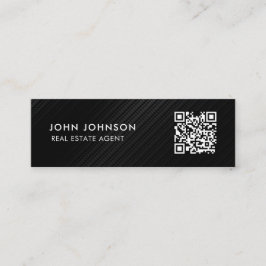 Tarjeta de presentación mini código QR