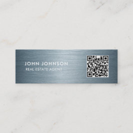 Tarjeta de presentación mini código QR