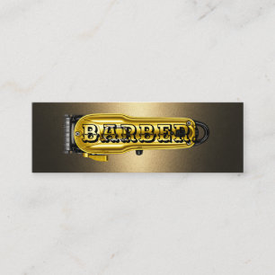 Tarjeta de presentación miniatura de clipper de pe